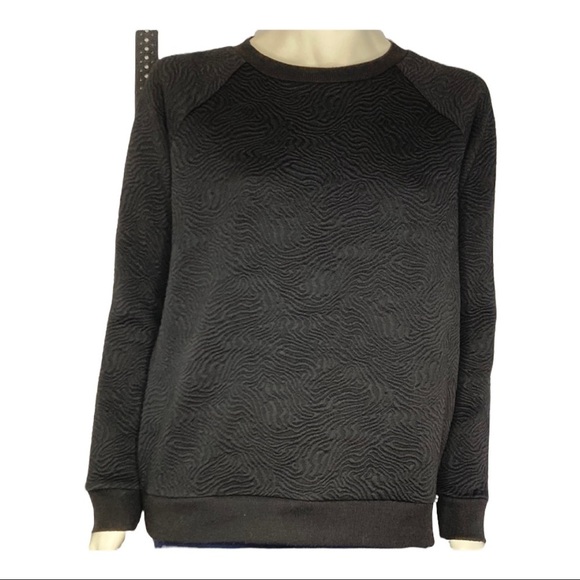 Michael Kors Textured Sweatshirt Sz Medium - Picture 1 of 6